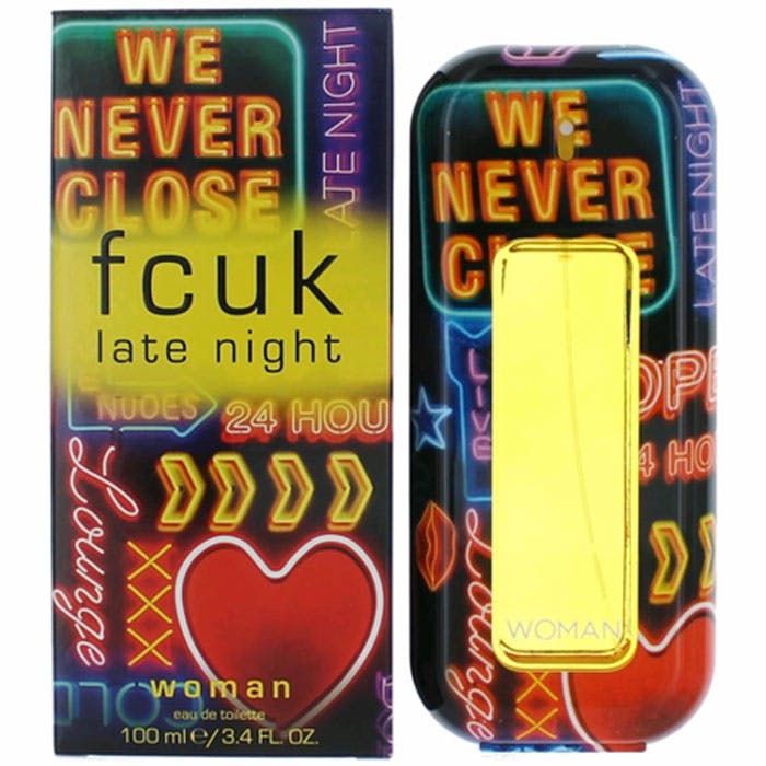 FCUK Late Night Ladies Eau De Toilette 100ml Spray