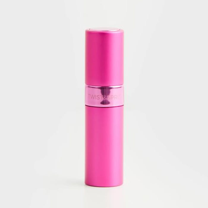 Twist and Spritz Atomiser Hot Pink 8Ml Refillable Travel Spray