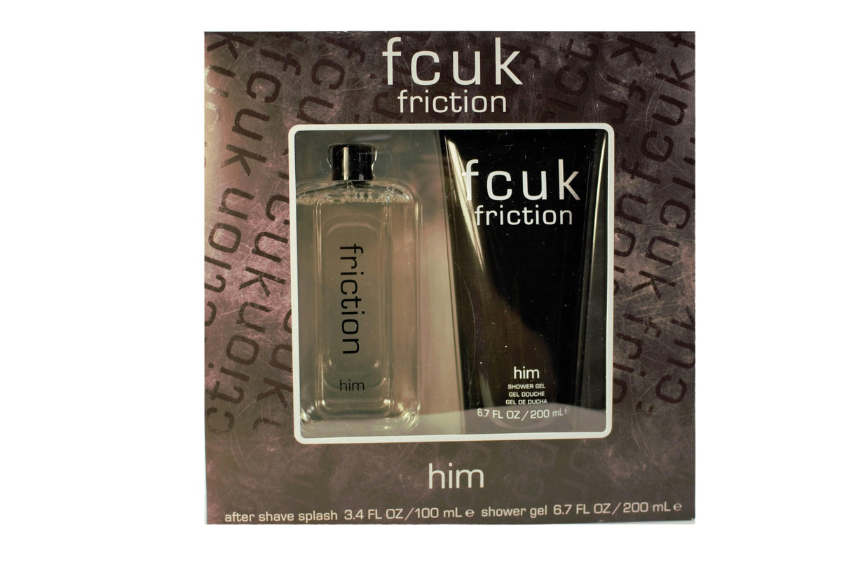 FCUK ANCIL. FRICTION HIM Giftset A/S 100ML+SG 200ML