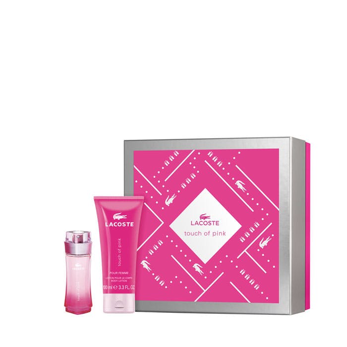 LACOSTE TOUCH OF PINK 30ML EDT 19 Giftset
