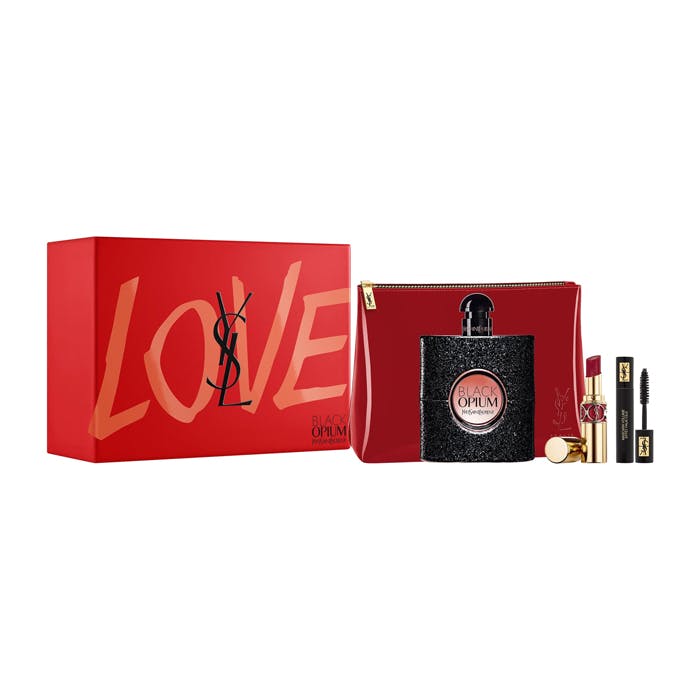 YSL BLACK OPIUM EDP MAKE UP ICONS POUCH GIFTSET