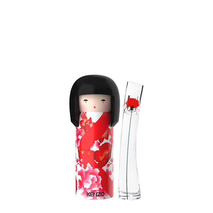 Kenzo Flower Eau De Parfum 50ml Spray Kokeshi Doll Collectors Edition