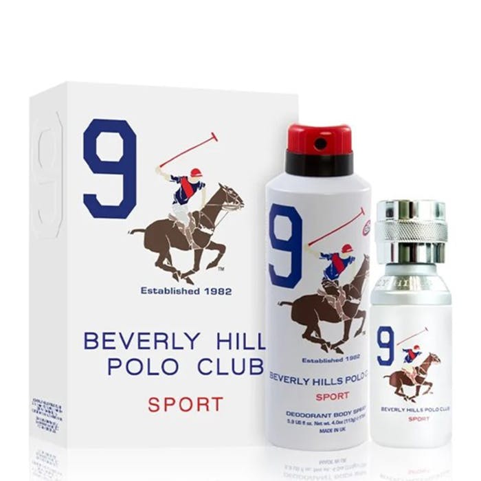 Beverly Hills Polo Club Mens Eau De Toilette 100ml Gift Set