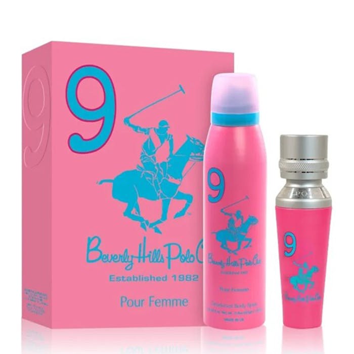 Beverly Hills Polo Club Women Nine Eau De Parfum 100ml Gift Set