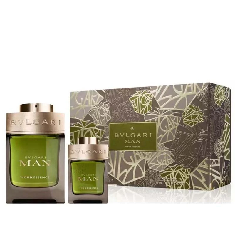 Bvlgari Man Wood Essence Eau De Parfum 100ml Gift Set