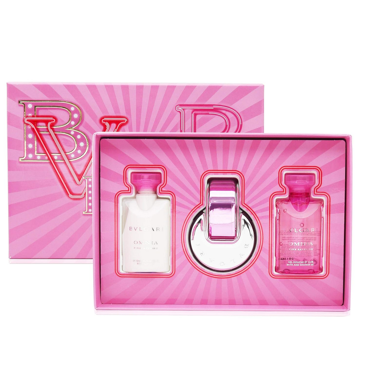 Bvlgari Ominia Pink Sapphire Eau De Toilette 40ml Gift Sert