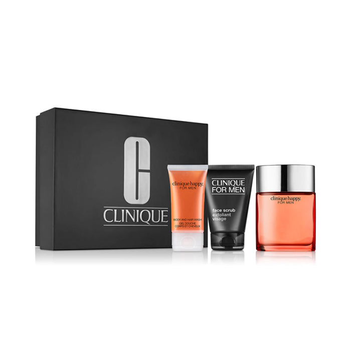 Clinique Happy For Him Eau De Toilette 100ml Gift Set