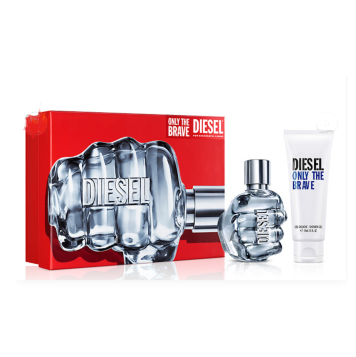Diesel Only The Brave Eau De Toilette 50ml Gift Set