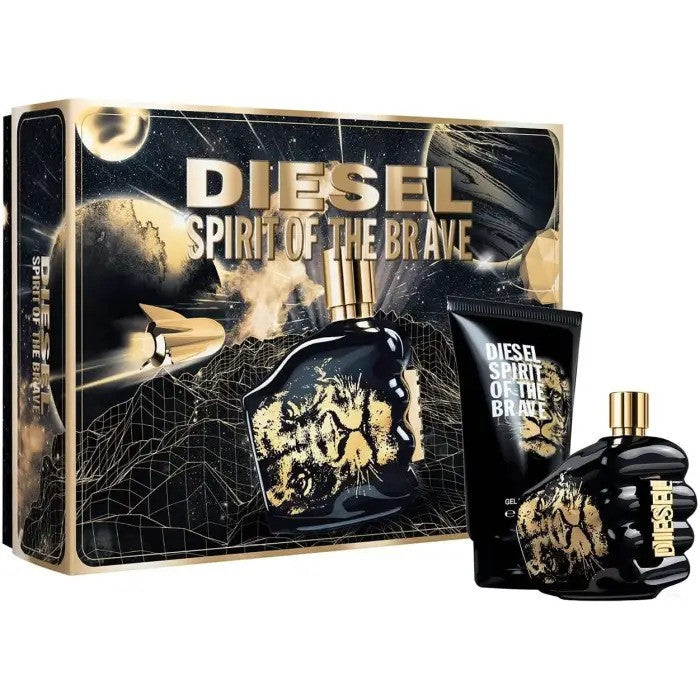 Diesel Spirit Of The Brave Eau De Toilette 50ml Gift Set