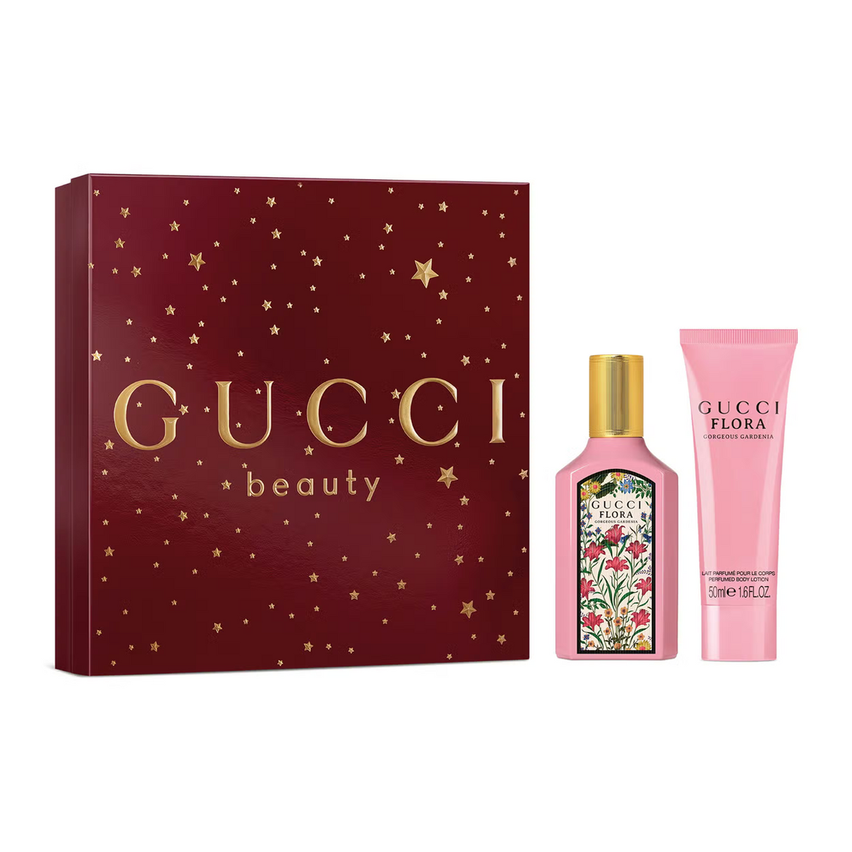 Gucci Flora Gorgeous Gardenia Eau De Parfum 50ml Gift Set