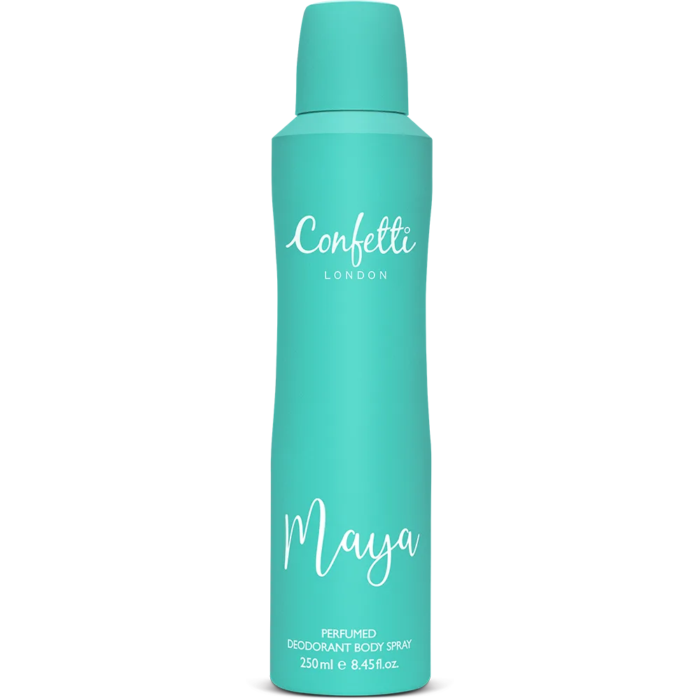 Confetti London Maya Deodorant Body Spray 250ml