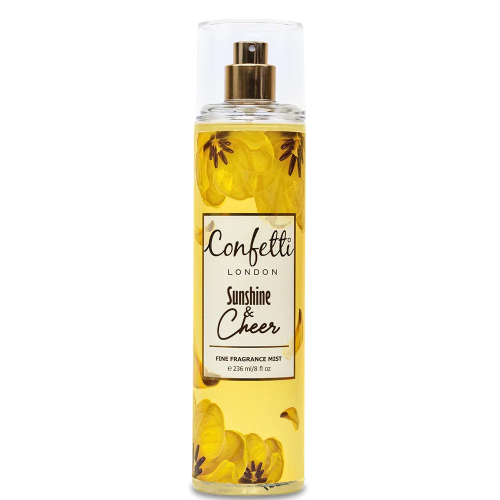 Confetti London Sunshine & Cheer Body Mist 236ml Spray