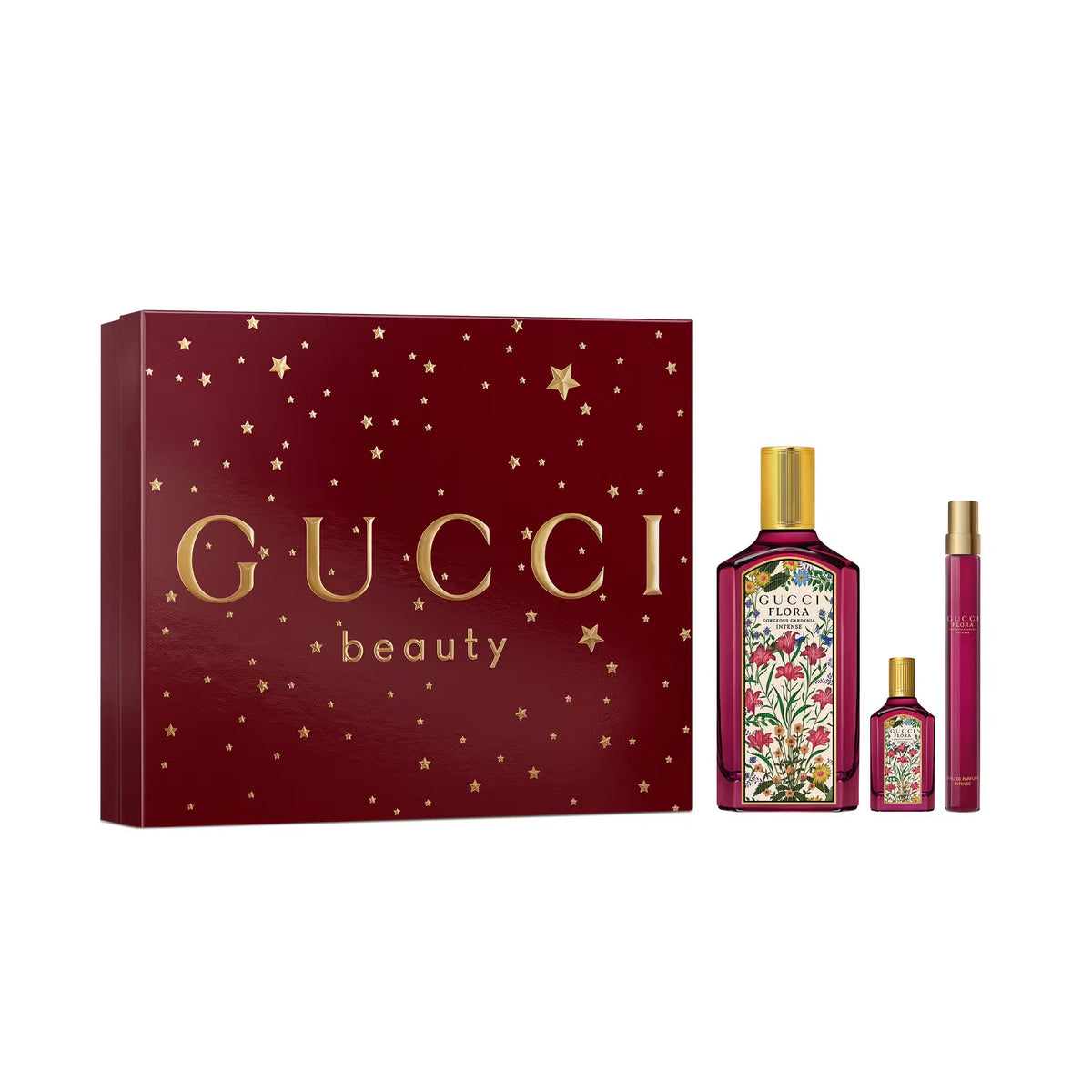 Gucci Flora Gorgeous Gardenia Intense Eau De Parfum 100ml Gift Set