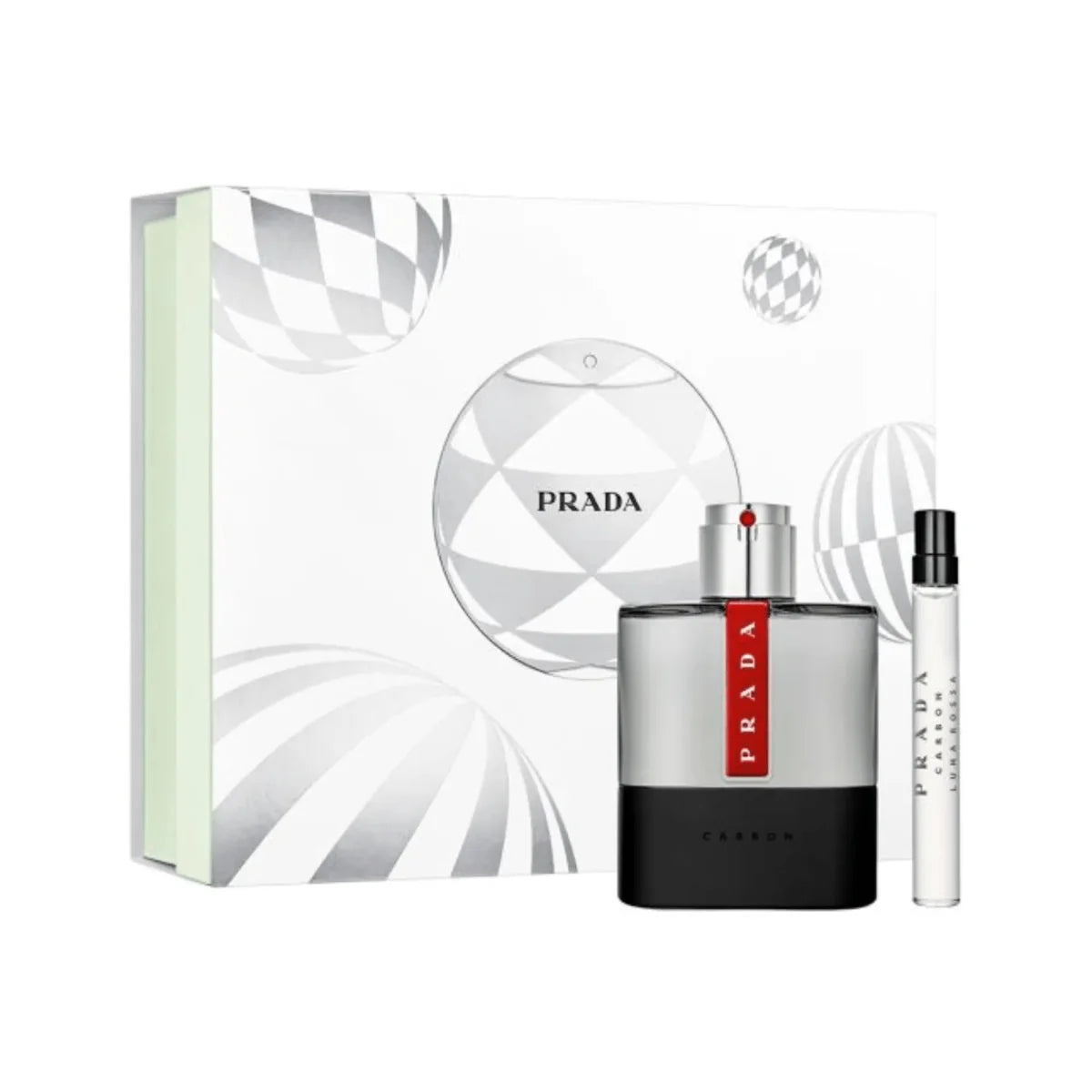 Prada Luna Rossa Carbon Eau De Toilette 100ml Gift Set