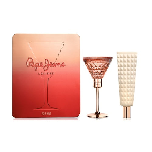 Pepe Jeans Londing Calling Her Eau De Parfum 80ml Gift Set