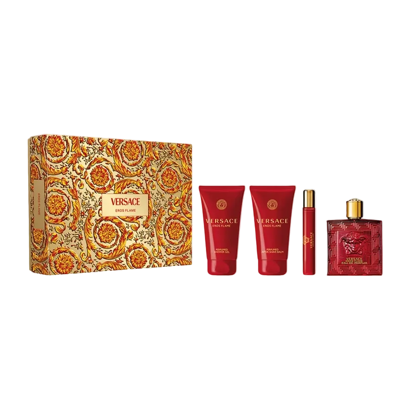 Versace Eros Flame Eau De Parfum 100ml Gift Set