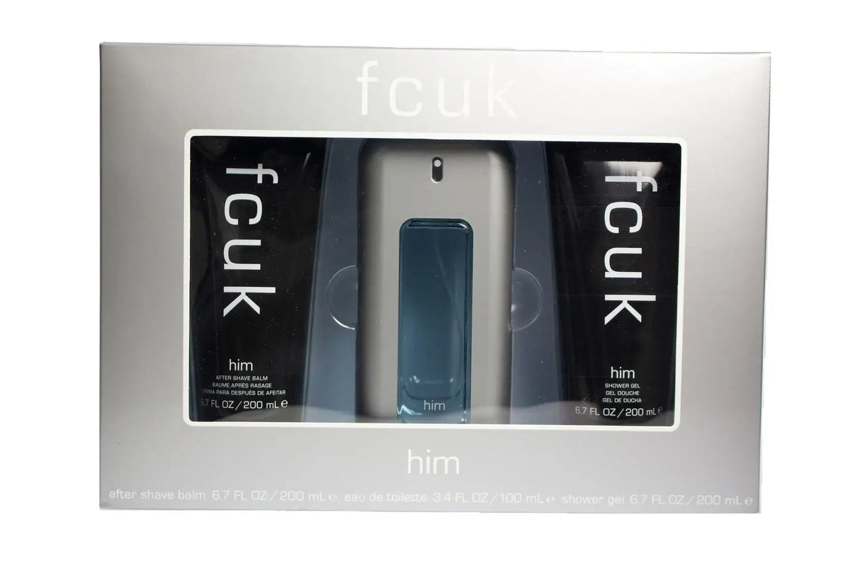 FCUK M Eau De Toilette 100ml Gift Set