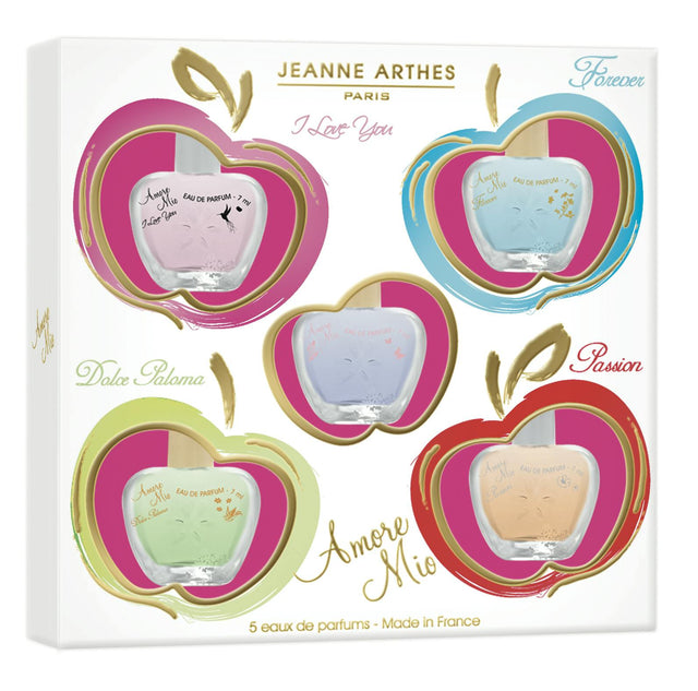 Jean Arthes Amore Mio 5 x 7ml Eau De Parfum Miniatures Giftset