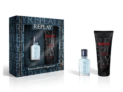 Replay Jeans Spirit Him Eau De Toilette 30ml Gift Set