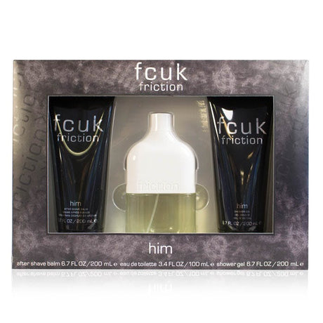 FCUK Friction For Him Eau De Toilette 100ml Gift Set