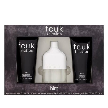 FCUK Friction Him Eau De Toilette 100ml Gift Set