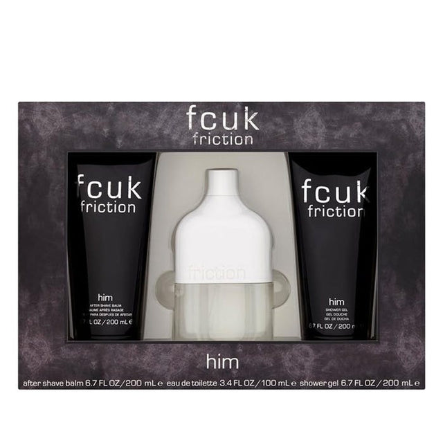 FCUK Friction Him Eau De Toilette 100ml Gift Set