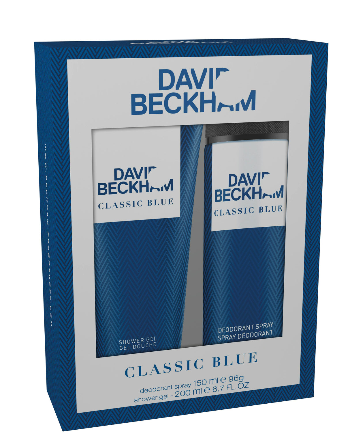 David Beckham DVB Classic Blue Eau De Toilette 40ml Gift Set