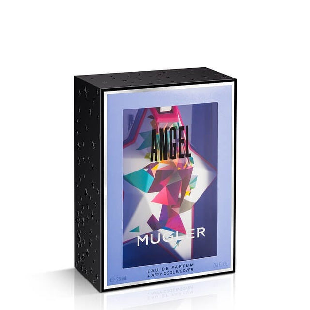Mugler Angel Eau De Parfum 25ml Eco Refill Spray & Arty Case