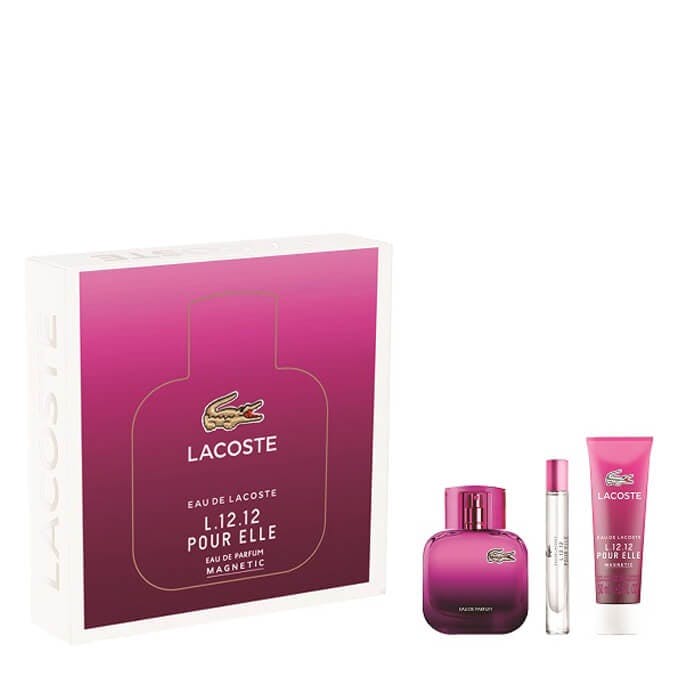Lacoste Magnetic For Her Eau De Toilette 45ml Gift Set