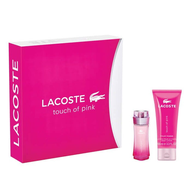 Lacoste Touch Of Pink Eau De Toilette 30ml Gift Set