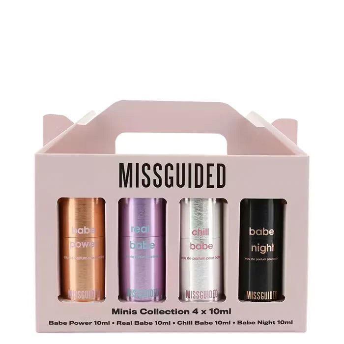 MISSGUIDED BABE 4 X 10ML EDP FRAGRANCE BUNDLE 2023