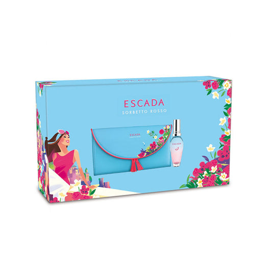 Escada Sorbetto Rosso Spring  Eau De Toilette 30ml Gift Set