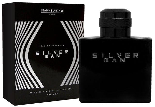 Jeanne Arthes Silver Man Eau De Toilette 100ml Spray