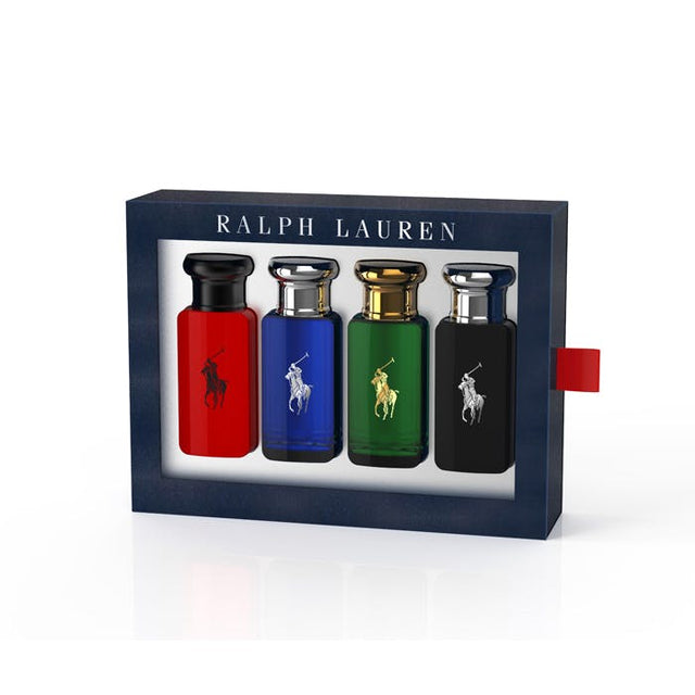 Ralph Lauren World Of Polo Eau De Toilette 4x30ml Gift Set