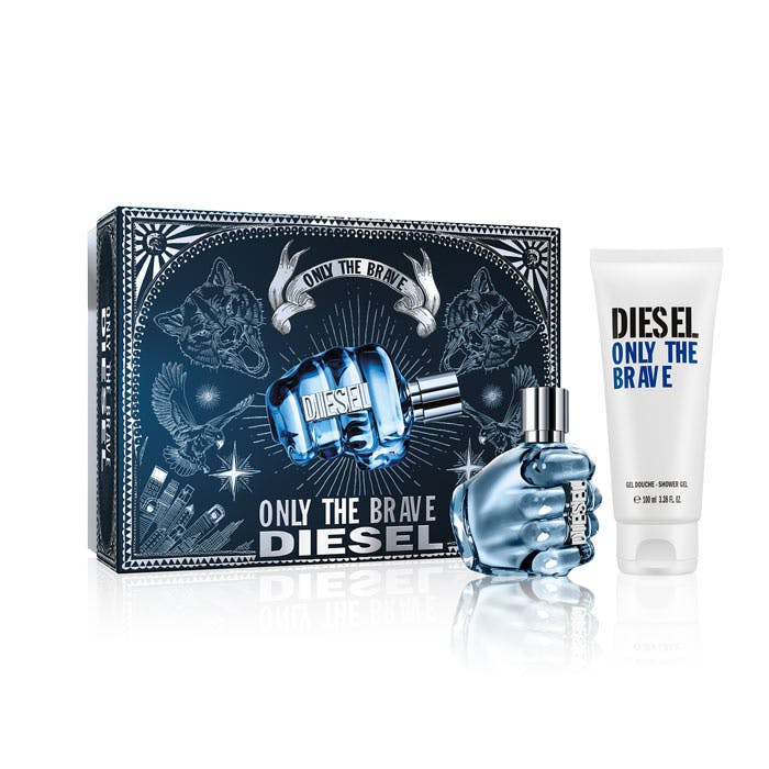 DIESEL ONLY THE BRAVE 50ML EDP  19 Giftset