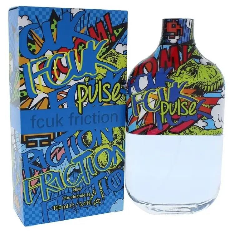 FCUK FRICTION PULSE HIM 100ML EDT Spray - Damaged Box