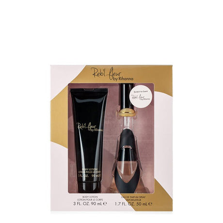 Rihanna Reb'l Fleur Eau De Parfum 50ml & BL 90ml Gift Set
