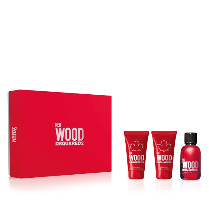 Dsquared Red Wood Eau De Toilette 50ml Gift Set