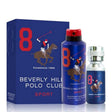 Beverly Hills Polo Club Men Eight Eau De Parfum 100ml Gift Set