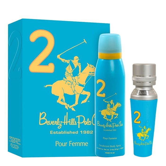 Beverly Hills Polo Club Women Two Eau De Parfum 100ml Gift Set