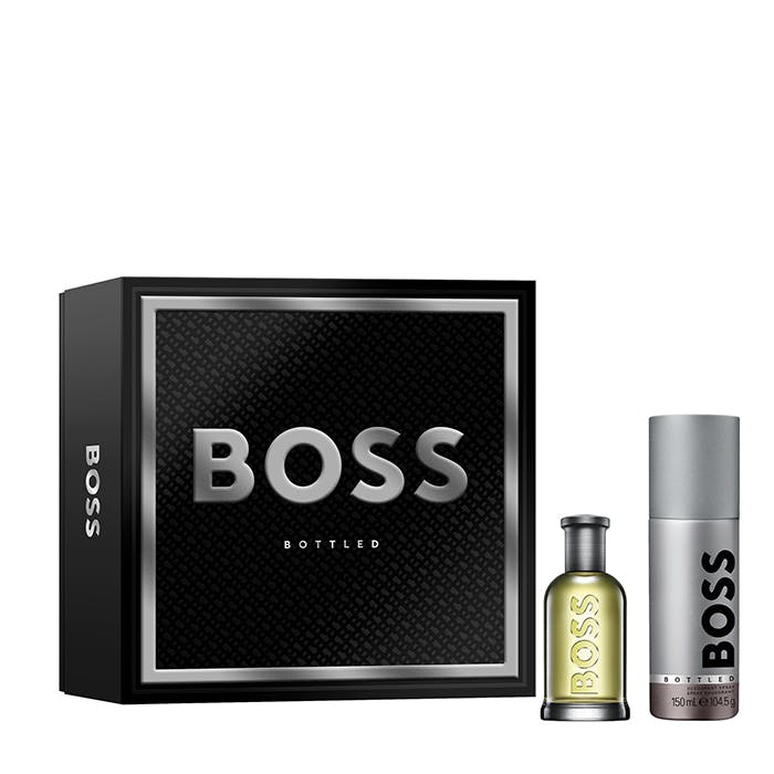 HUGO BOSS BOTTLED 50ML EDT + DEO X24