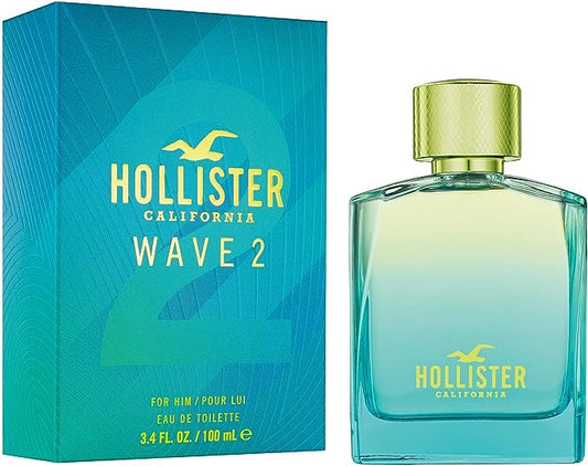 Hollister Wave 2 For Him Eau De Toilette 100ml Spray