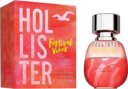 Hollister Festival Vibe For Her Eau De Parfum 30ml Spray