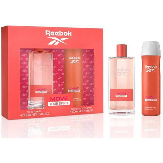 Reebok Move Your Spirit Women's Eau De Toilette 100ml Gift Set
