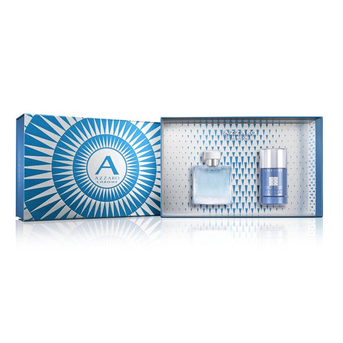 Azzaro Chrome Eau De Toilette 50ml Gift Set