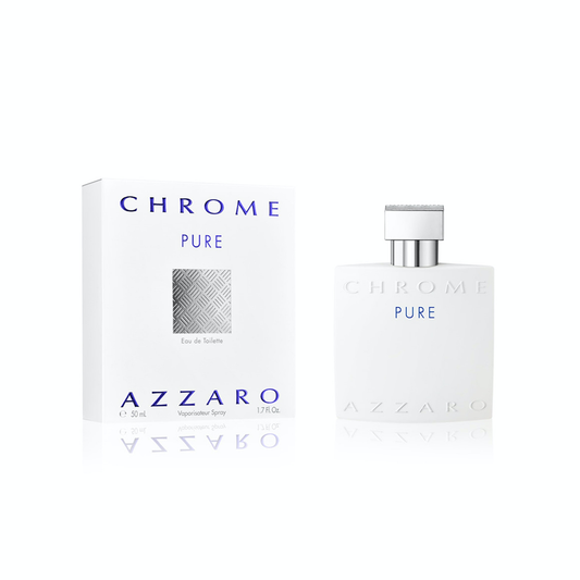 Azzaro Chrome Pure Eau De Toilette 50ml Spray