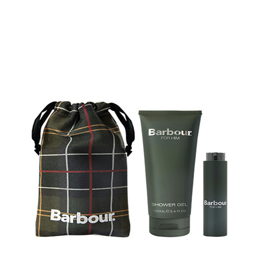 Barbour Heritage For Him Eau De Parfum 15ml Bauble Set