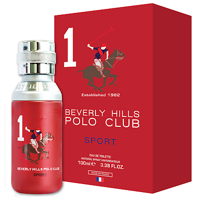 Beverly Hills Polo Club Sport Men 100ml Eau De Toilette - One