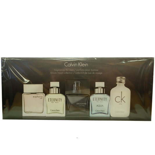 Calvin Klein CK Men's 5 Pc Miniature Gift Set