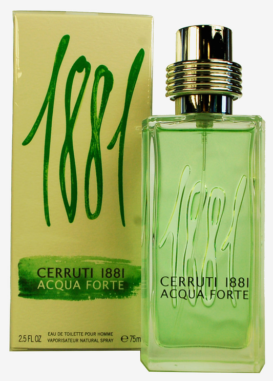 Cerruti 1881 Acqua Forte M Eau De Toilette 75ml Spray